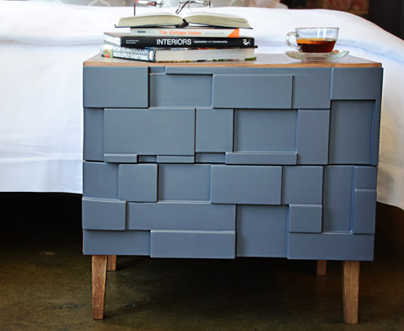 Custom Furniture Parquet Pedestal