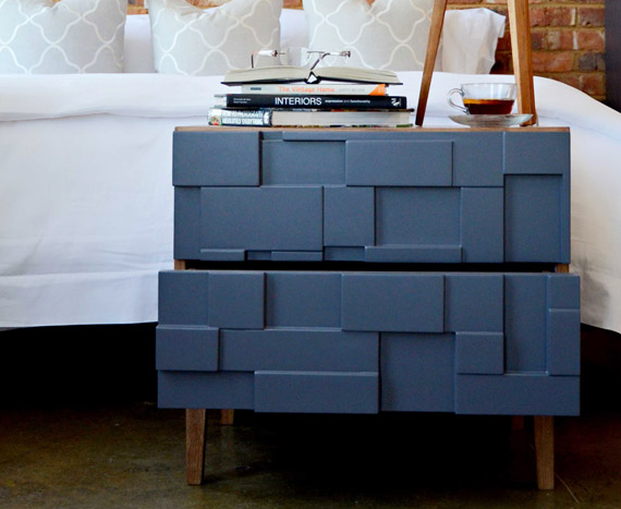 Custom Furniture Parquet Pedestal